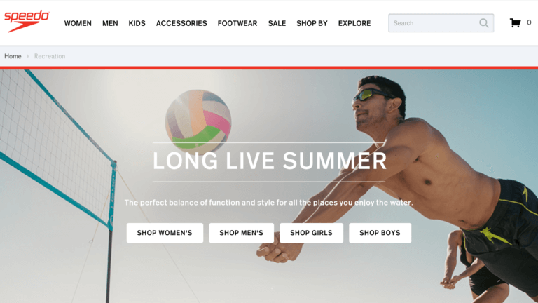 Christian Lopez in Speedo ad